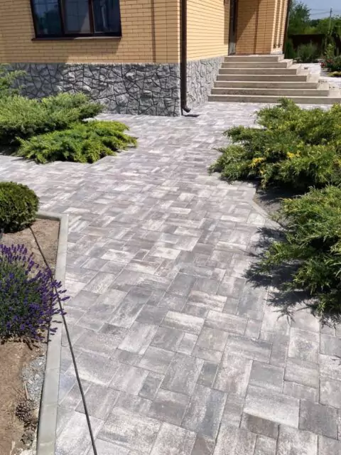 №319 фотография тротуарной плитки завода Пропресс в Таганрогу